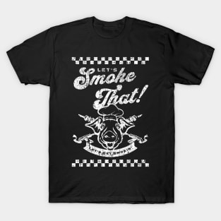 Smoker Chef Dad Father Bbq T-Shirt